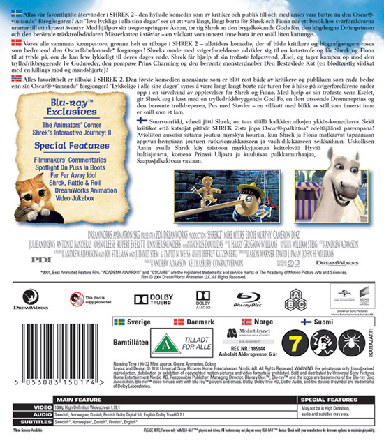 Movie - Shrek 2 Bd S-T