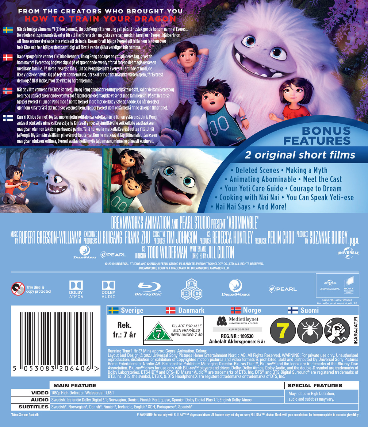 Movie - Abominable Bd S-T