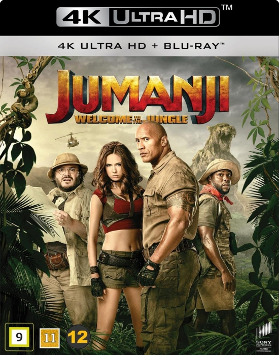 Movie - Jumanji: Welcome To Jungle (Uhd+Bd) Uhd