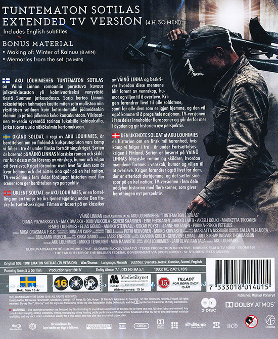 Movie - Unknown Soldier (2017) – Tv Serie Versio