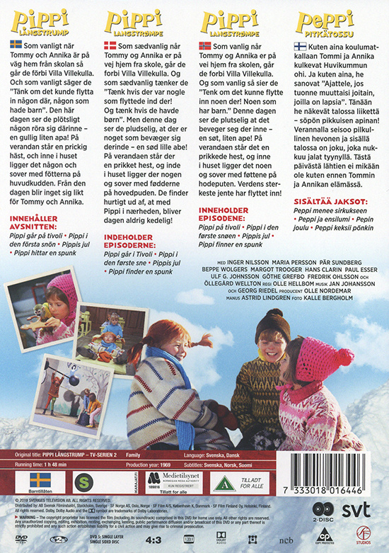 Movie - Pippi Långstrump - Tv-Serie Svt (1969) 2