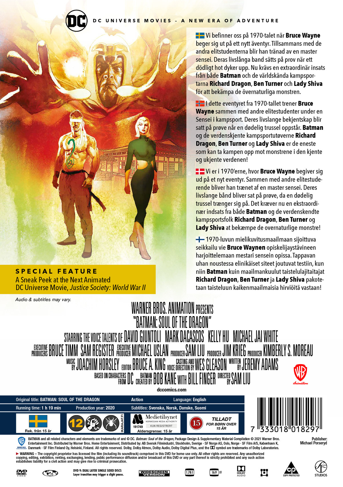 Movie - Batman: Soul Of The Dragon