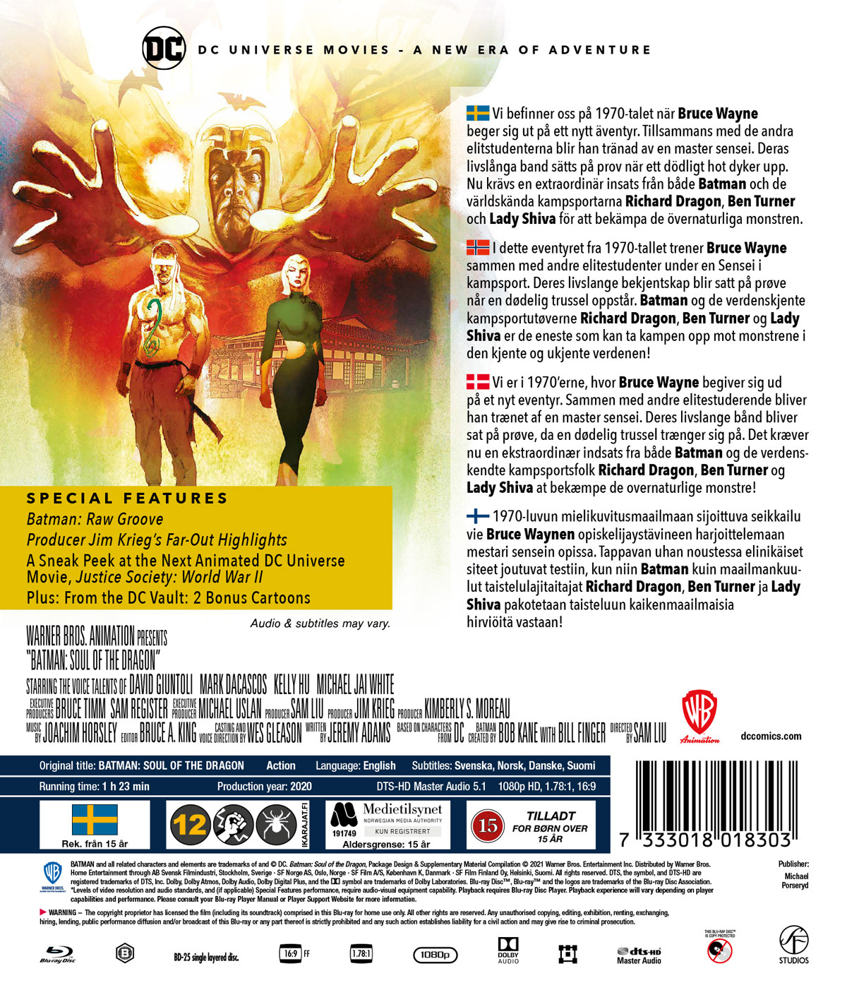 Movie - Batman: Soul Of The Dragon