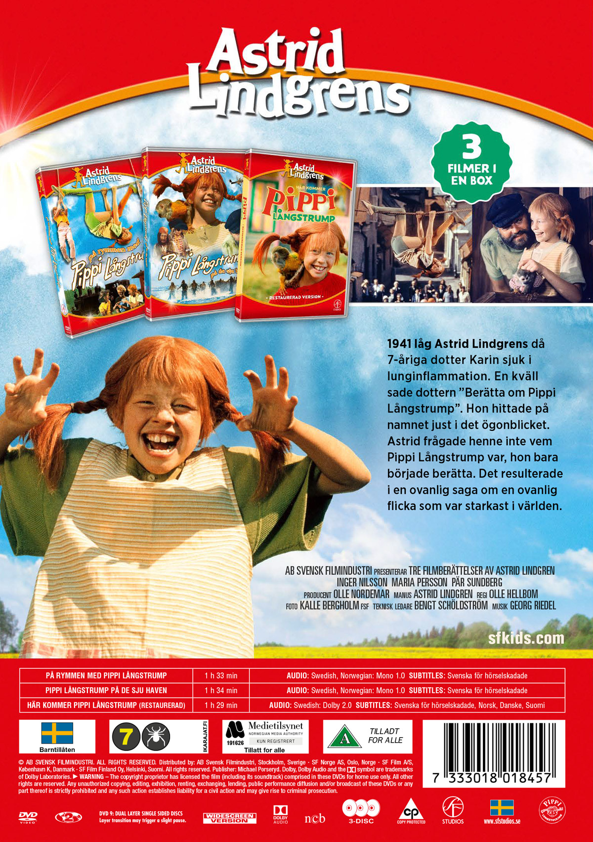 Movie - Pippi Långstrump Box (Här Kommer Pippi L