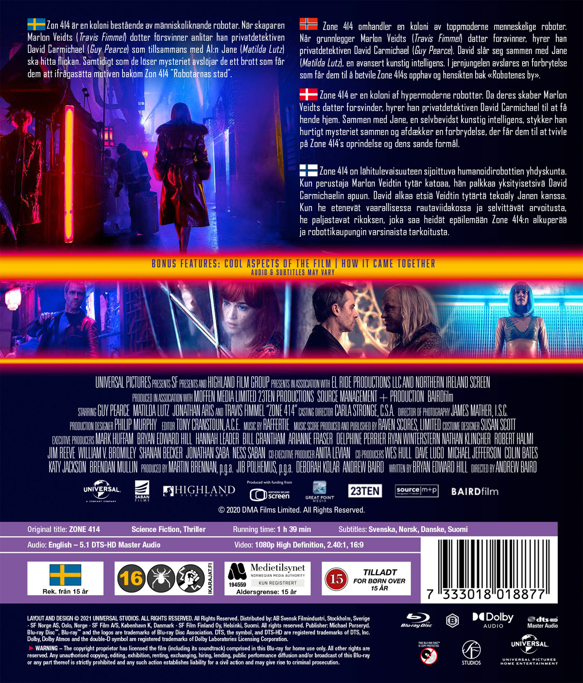 Movie - Zone 414 (Bd)