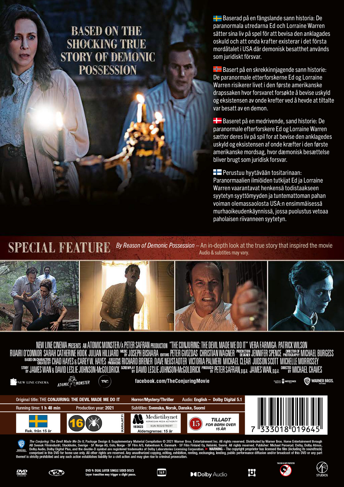 Movie - Conjuring, The: The Devil Made Me Do It