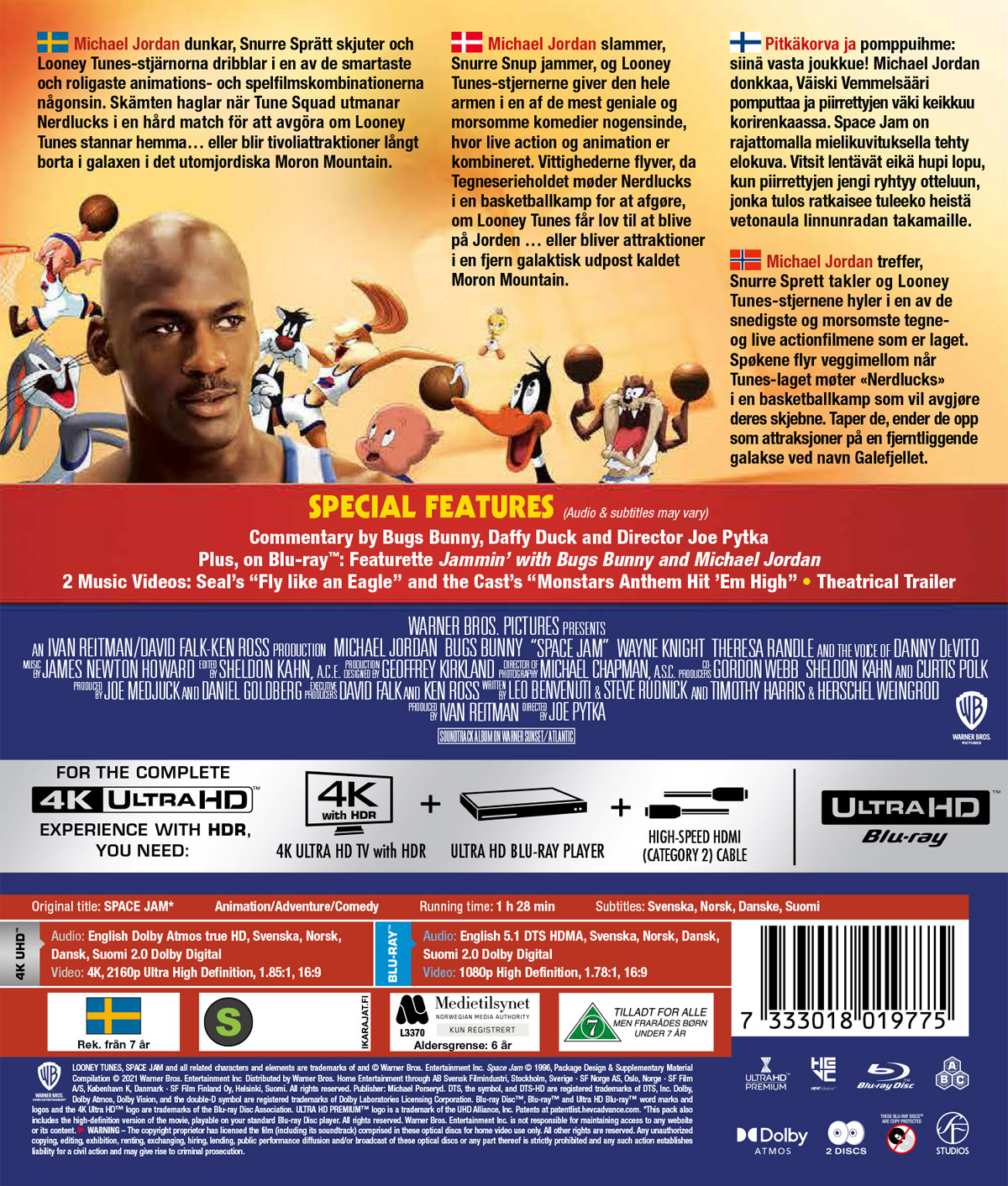 Movie - Space Jam (4K+Bd)