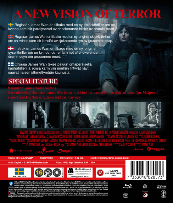 Movie - Malignant (Bd)