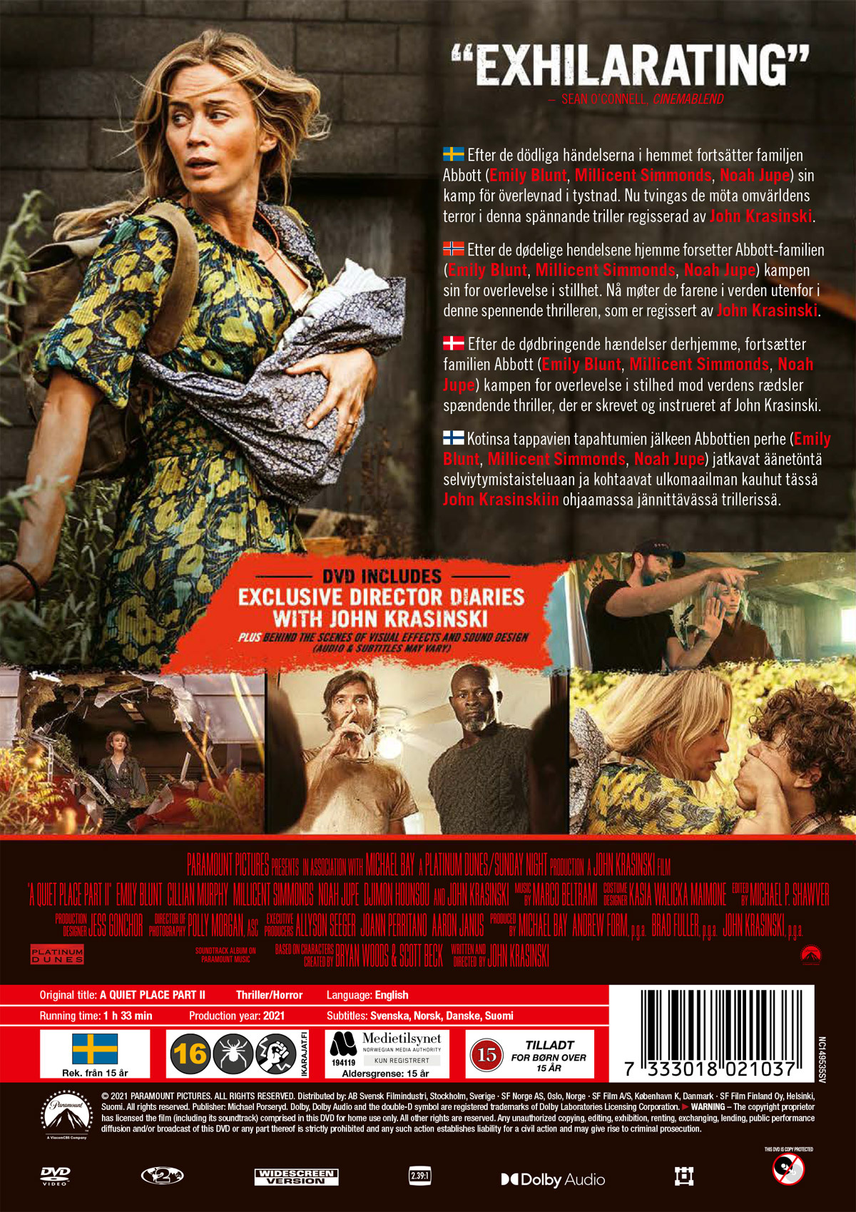 Movie - Quiet Place Part Ii, A (Dvd)