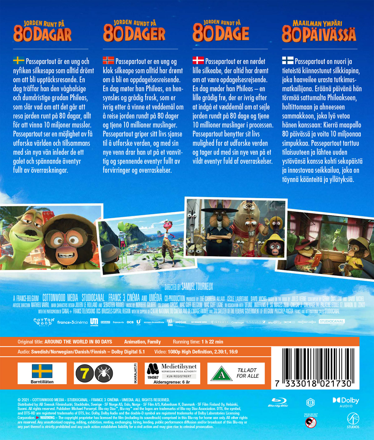 Movie - Around The World In 80 Days (Bd)