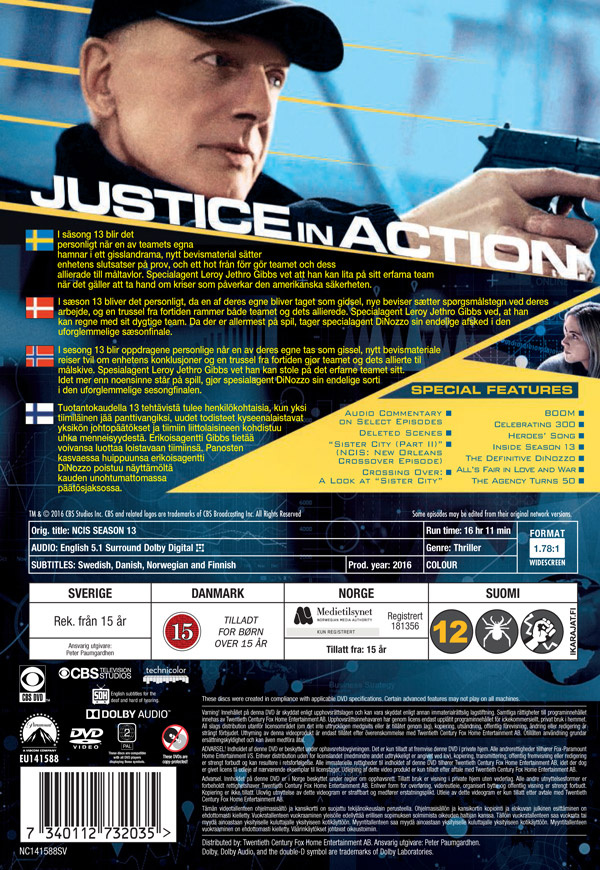 Movie - Ncis S13 Dvd