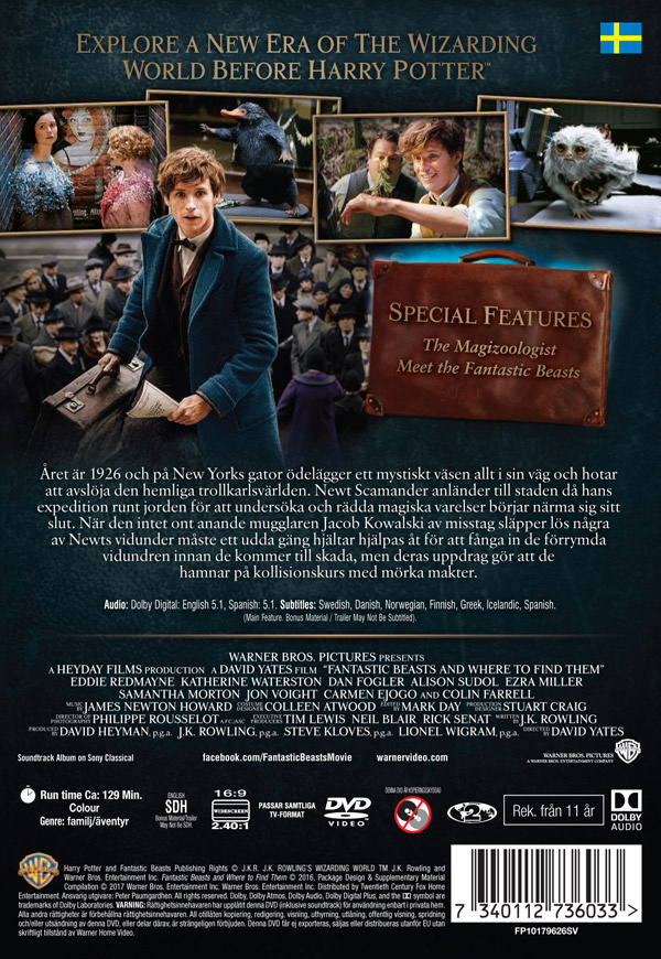 Movie - Fantastic Beasts And Where To Find Them