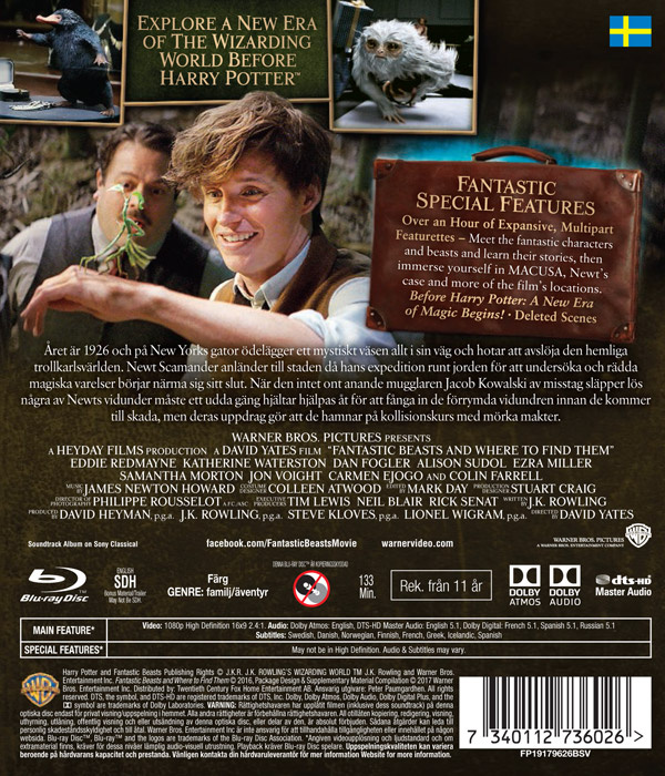 Movie - Fantastic Beasts And Where To Find Them