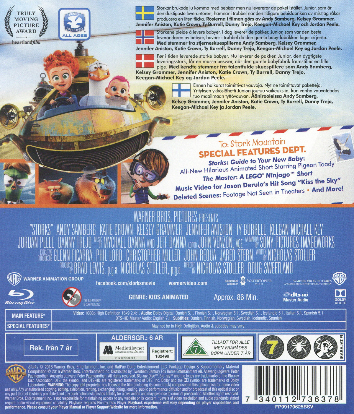 Movie - Storks Excl. Bd Nordic