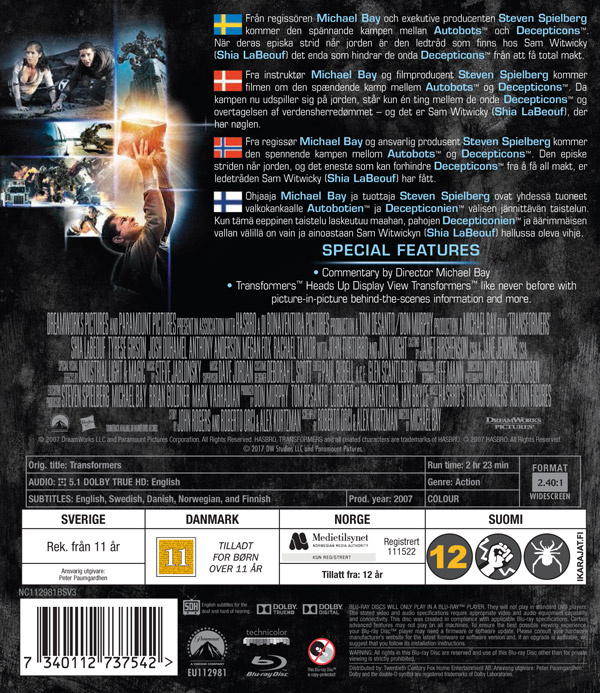 Movie - Transformers Repack Bd