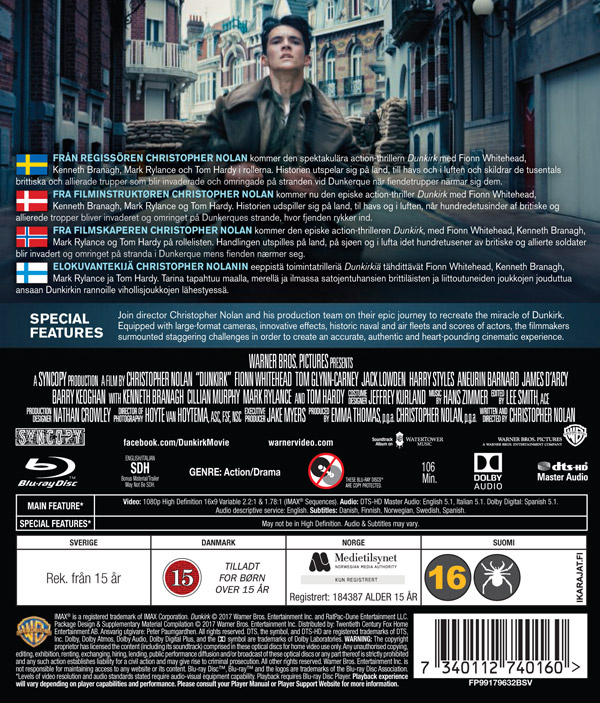 Movie - Dunkirk Bd
