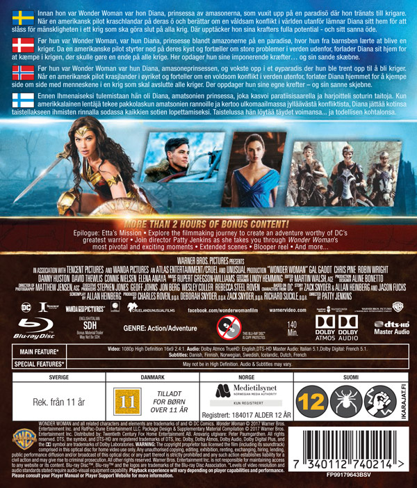 Movie - Wonder Woman Bd