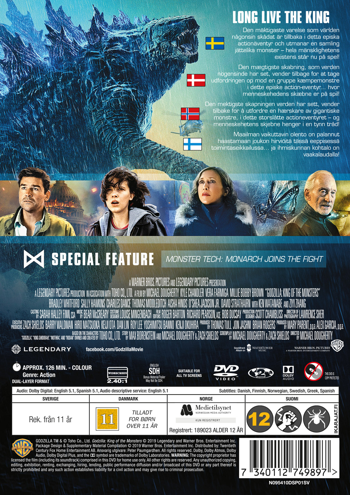 Movie - Godzilla: King Of The Monsters Dvd