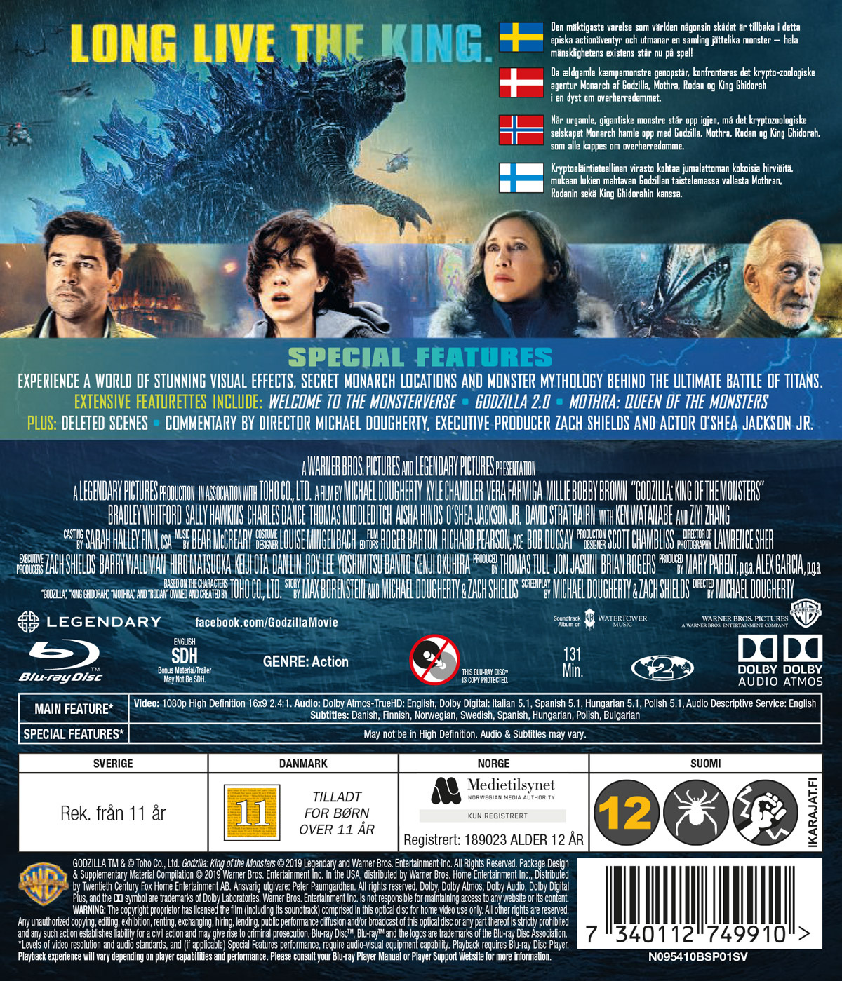 Movie - Godzilla: King Of The Monsters Bd