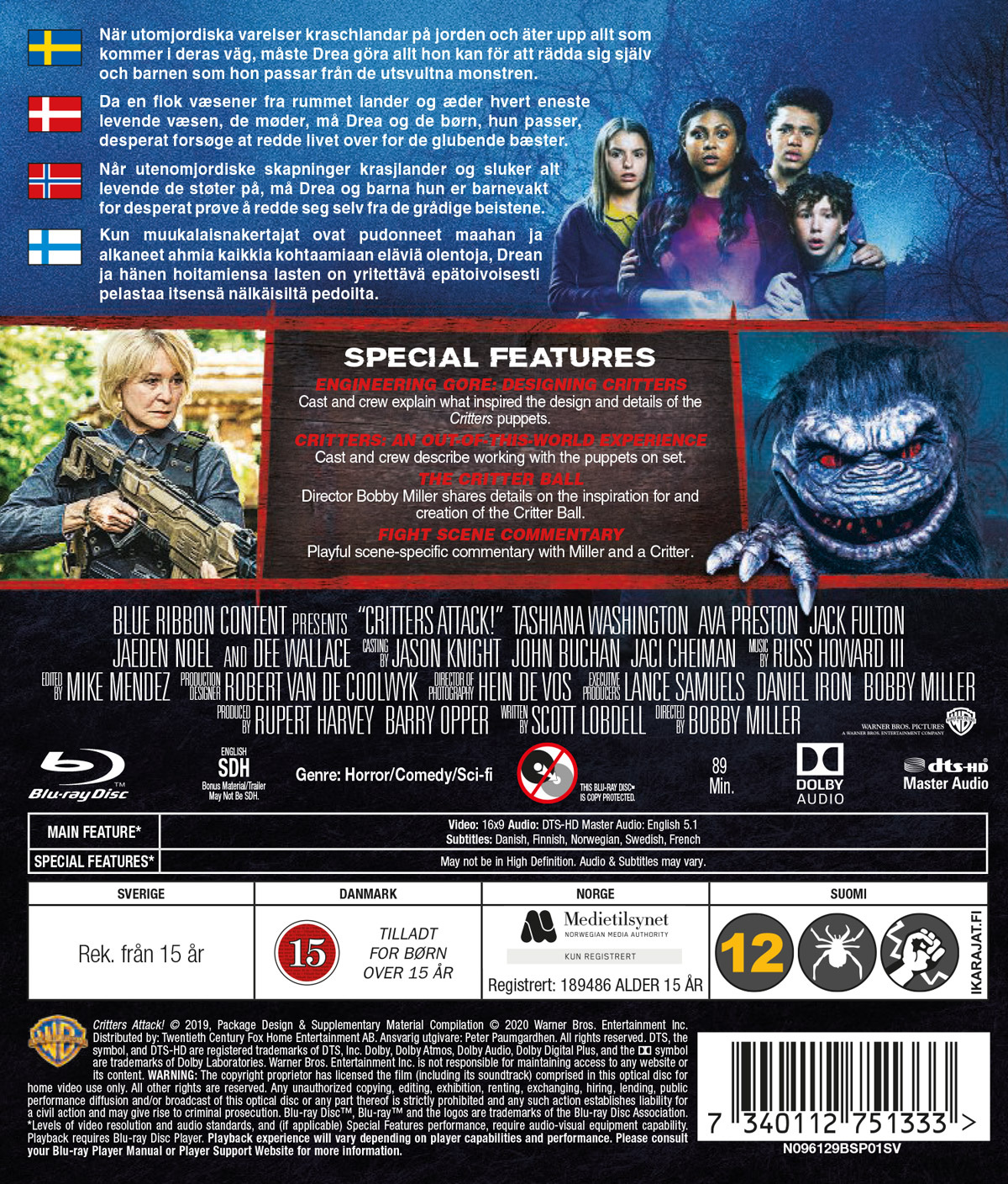 Movie - Critters Attack! Bd