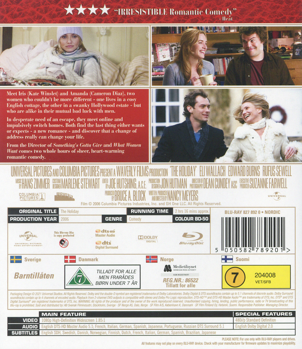 Movie - Holiday Bd S-T