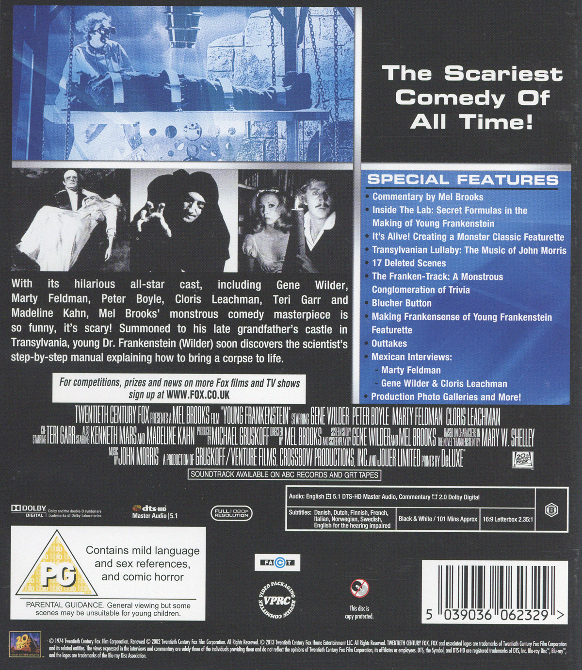 Movie - Young Frankenstein Bd