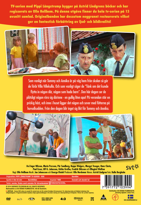 Movie - Pippi Långstrump Tv-Box