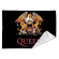 Queen - Crest Large Fleece Blanket Queen - Crest Large Fleece Blanket