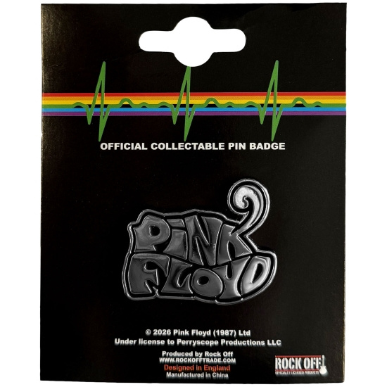 Pink Floyd - Swirl Logo Pin Badge