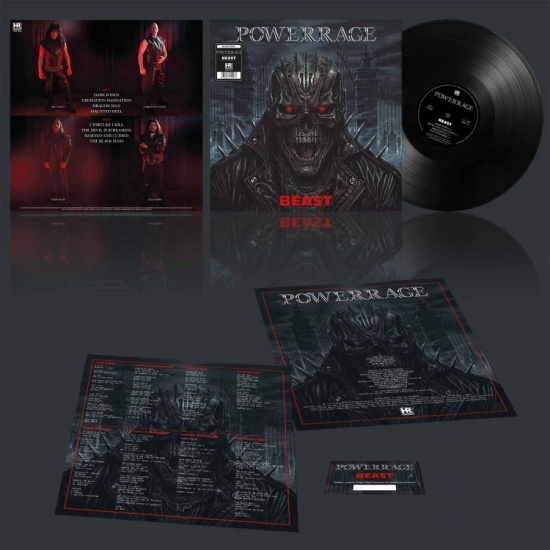 Powererage - Beast (Black Vinyl Lp)