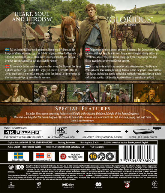 Movie - A Knight Of The Seven Kingdoms (4K UHD)