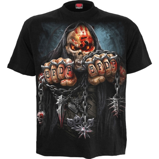 Five Finger Death Punch - Game Over - Black T-Shirt