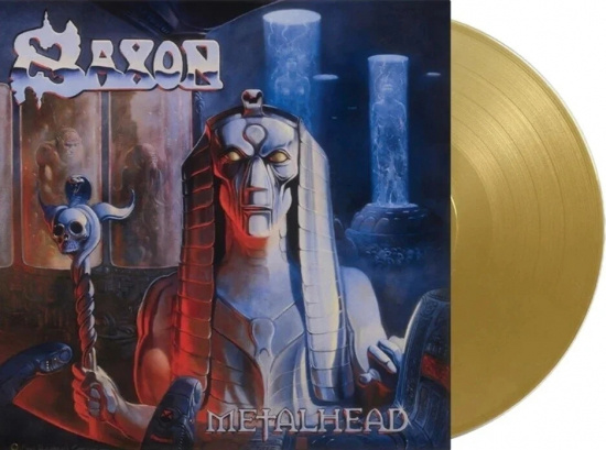 Saxon - Metalhead (Gold Coloured Vinyl LP)
