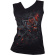 Spiral - Burnt Rose - Ladies Gathered Shoulder Slant Vest Spiral - Burnt Rose - Ladies Gathered Shoulder Slant Vest