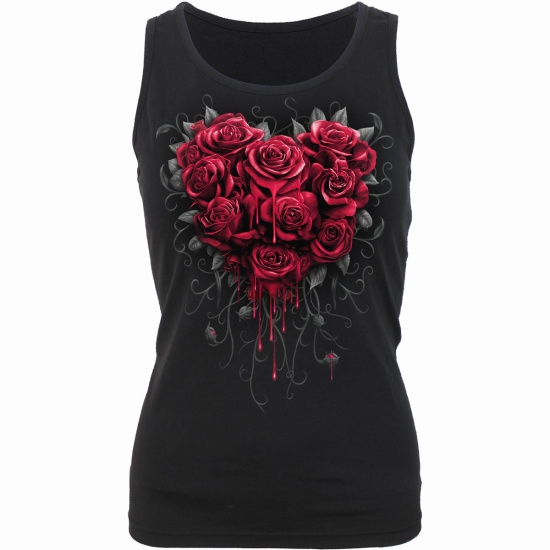 Spiral - Bleeding Heart - Ladies Razor Back Vest