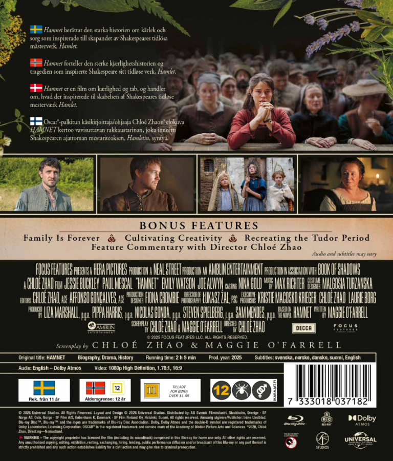 Movie - Hamnet (Collector's Edition / Blu-ray)