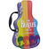 The Beatles - Colour Faces Guitar Tin Uni 3-Pack Socks The Beatles - Colour Faces Guitar Tin Uni 3-Pack Socks