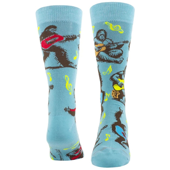 Perri's - Monkeys Uni Blue Socks