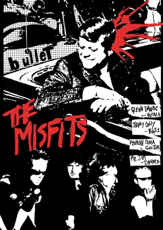 The Misfits - Bullet In The Head (91,5 X 61 Cm)
