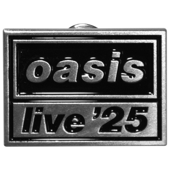 Oasis - Live 25 Logo Pin Badge