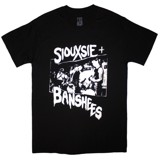 Siouxsie And The Banshees - Live! Uni Bl T-Shirt