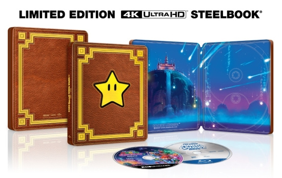Movie - Super Mario Galaxy Movie Steelbook 2 Disc