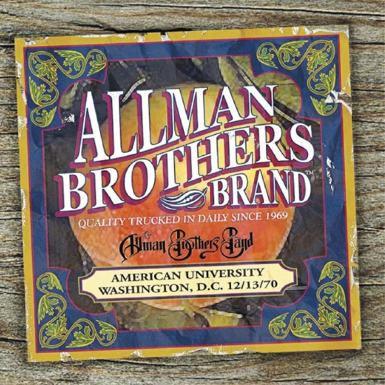 Allman Brothers Band The - American University 12-13-70