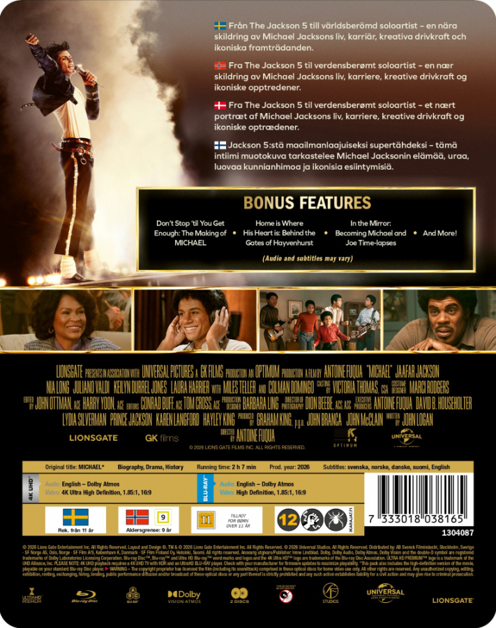 Movie - Michael (Steelbook 2-disc / 4K UHD + Blu-ray)