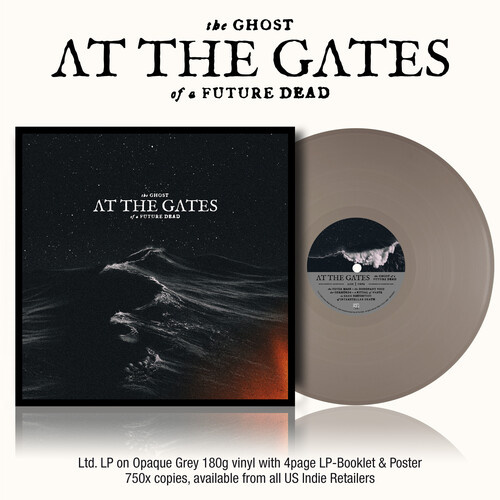 At The Gates - The Ghost Of A Future Dead - (SIGNED! / Opaque Grey Vinyl LP + Booklet & Poster)