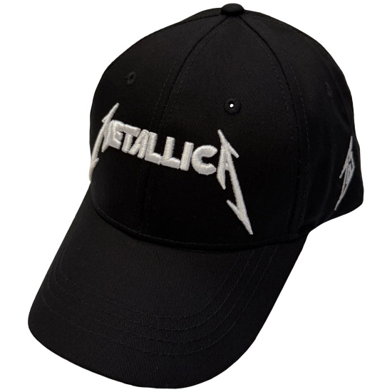 Metallica - Text & M Logos Bl Baseball Cap