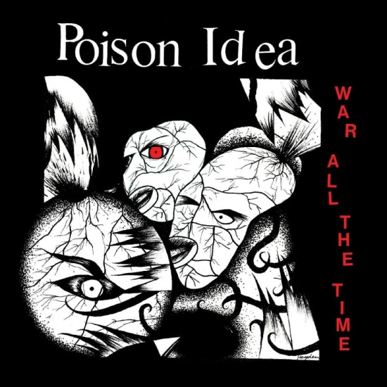 Poison Idea - War All The Time (Opaque Green Viny