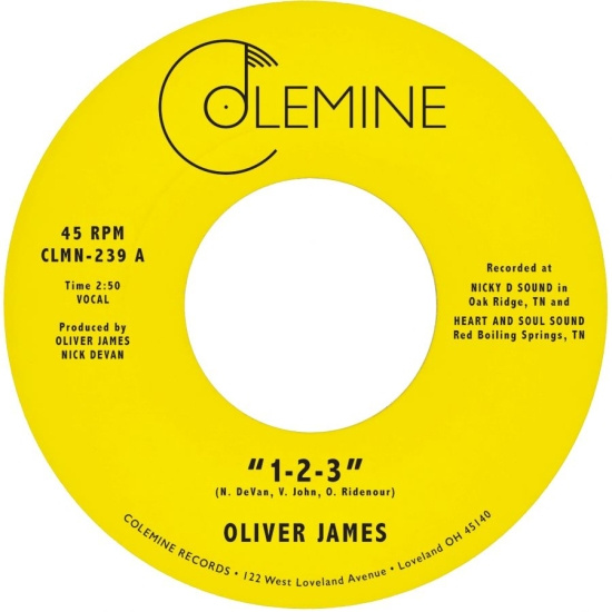 Oliver James - 1-2-3 / Nothing Is Forever