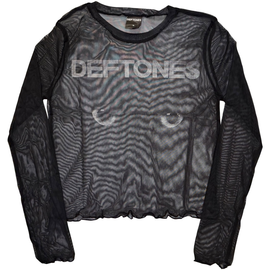 Deftones - Sphynx Lady Bl Mesh Crop
