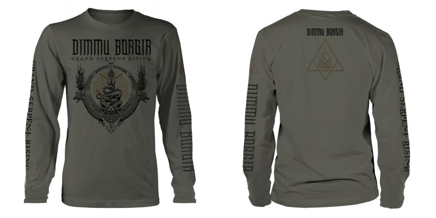 Dimmu Borgir - L/S Grand Serpent Rising (L) Milita